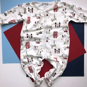 Kissy Kissy Footed Pajamas 3-6 months